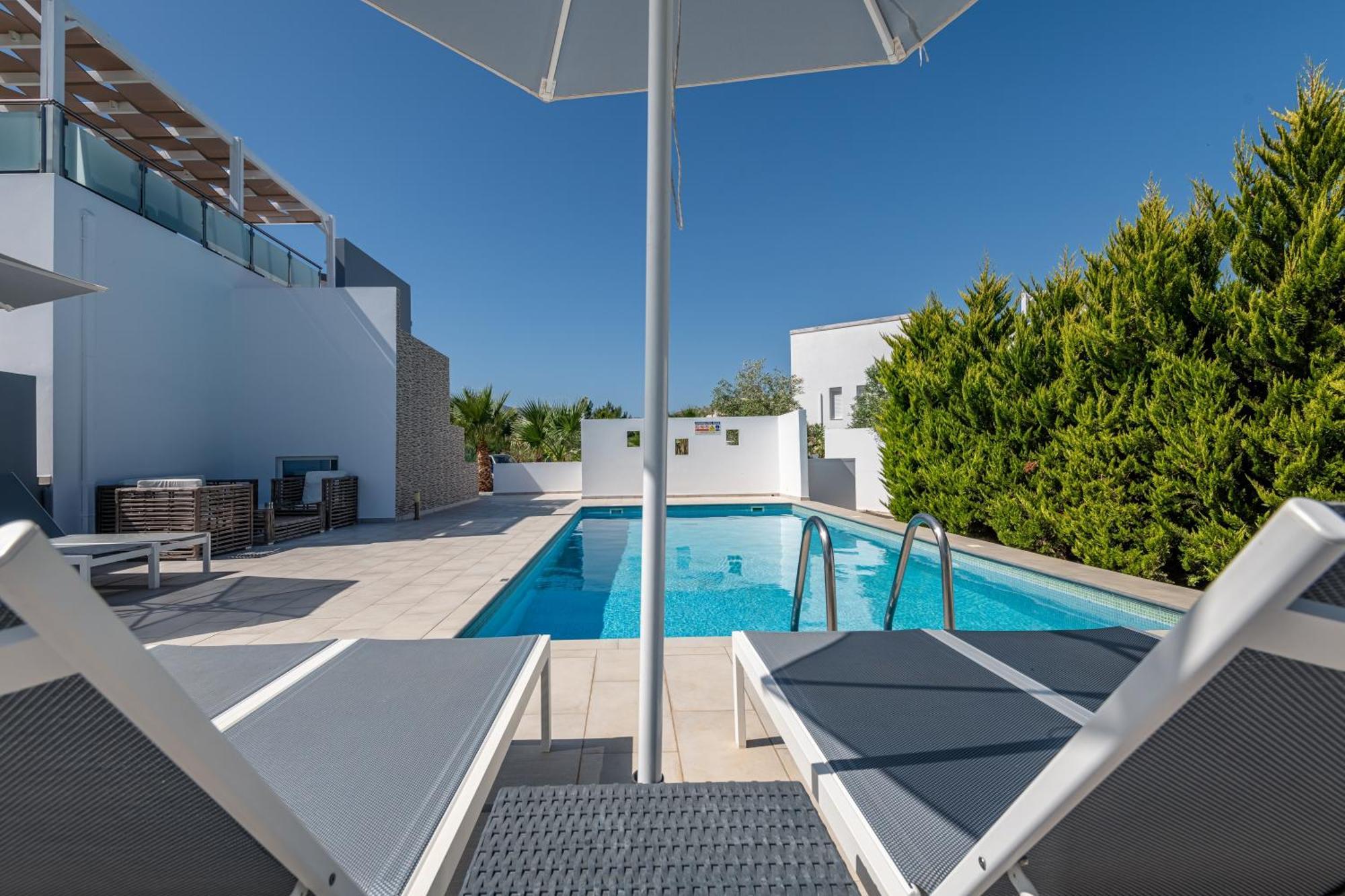 Asteria Pearl Villa 2 With Rooftop Jacuzzi Tigaki エクステリア 写真